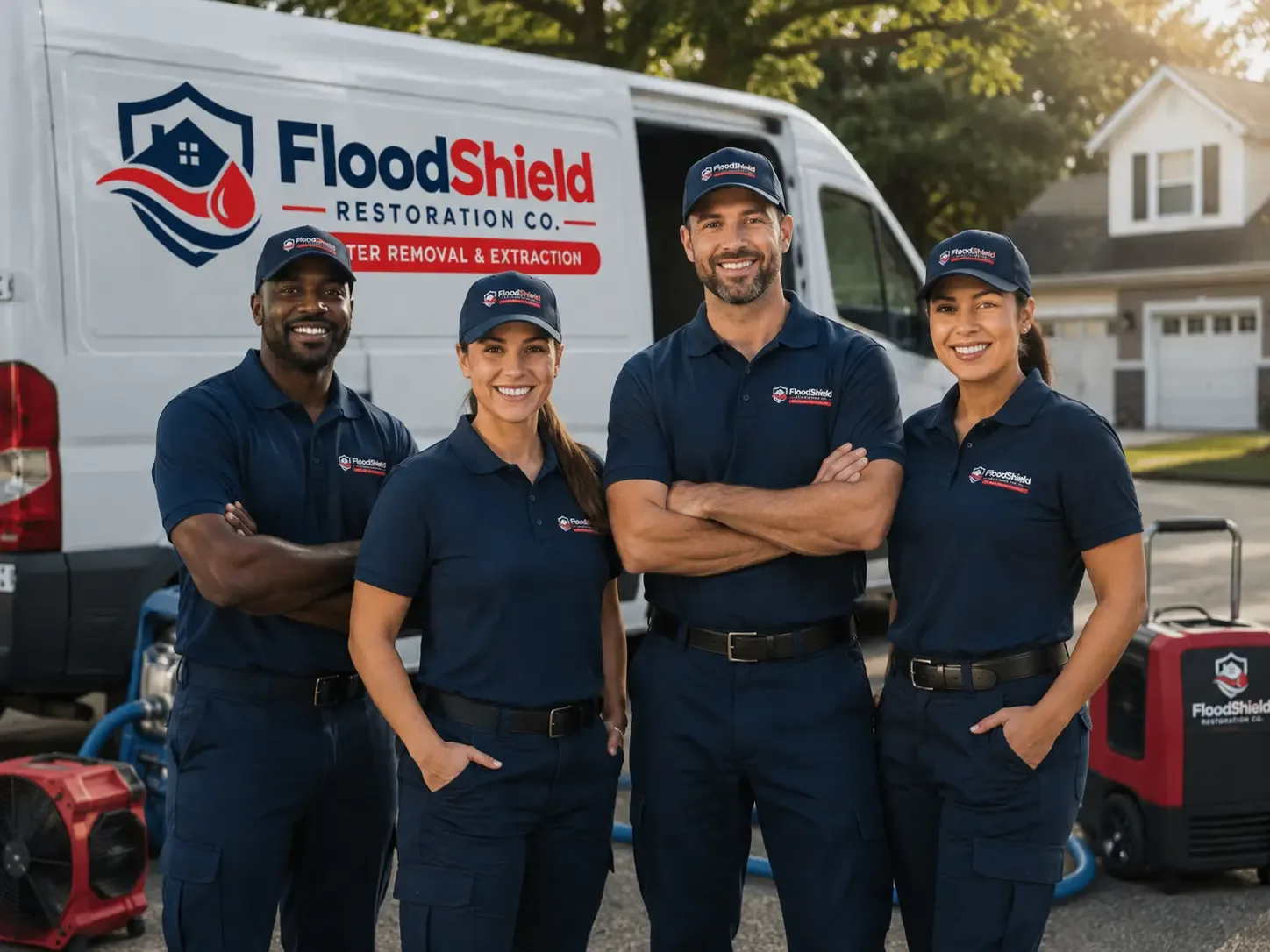 Flood Damage Restoration company in Reinholds, PA